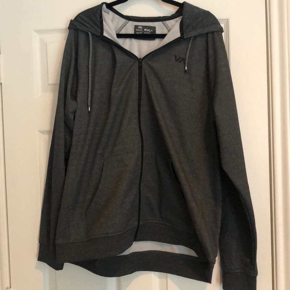 RVCA Hooded ZipUp Sweatshirt